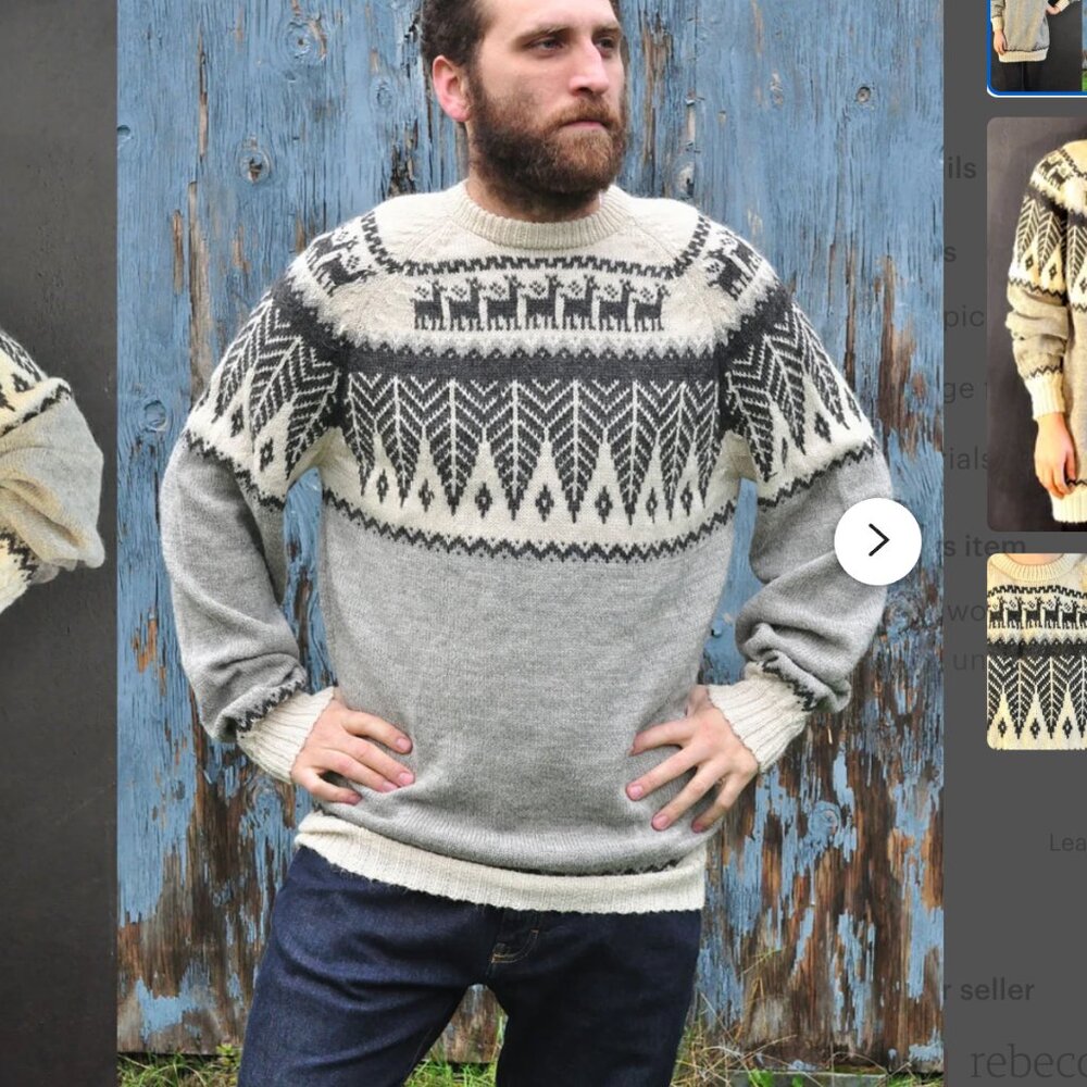 Vintage Alpaca sweater